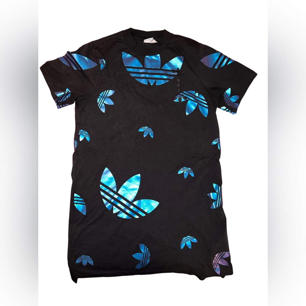 Black Adidas Logo Dress